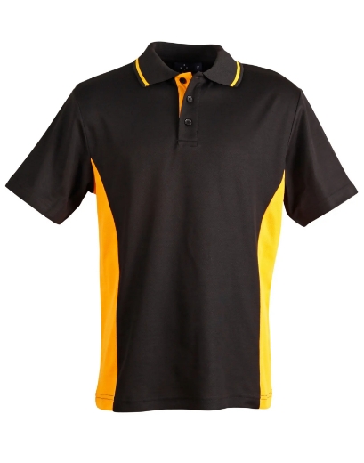 Picture of Winning Spirit, Kids TrueDry Contrast S/S Polo